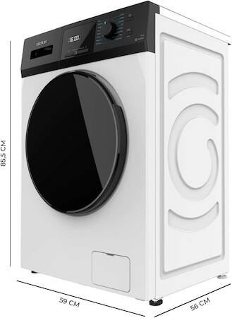 Cecotec Lavadora 8Kg Carga Frontal Bolero Dresscode 8410 Inverter A Cecotec Lavadora 8Kg Carga Frontal Bolero Dresscode 8410 Inverter A