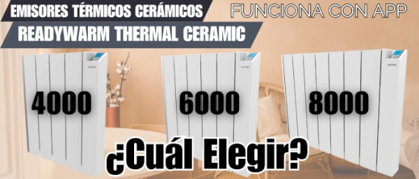 comparativa emisores termicos ceramicos