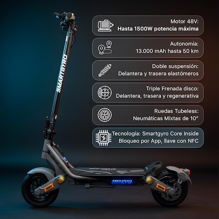 patinete electrico smartgyro rockway evo patinete electrico smartgyro rockway evo