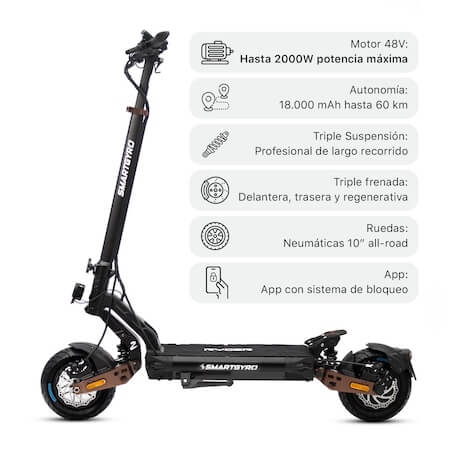 patinete electrico smartgyro ryder 2 certificado patinete electrico smartgyro ryder 2 certificado